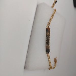 ESCLAVA ORO 14 K 4,00 GRMS (SEMINUEVO)