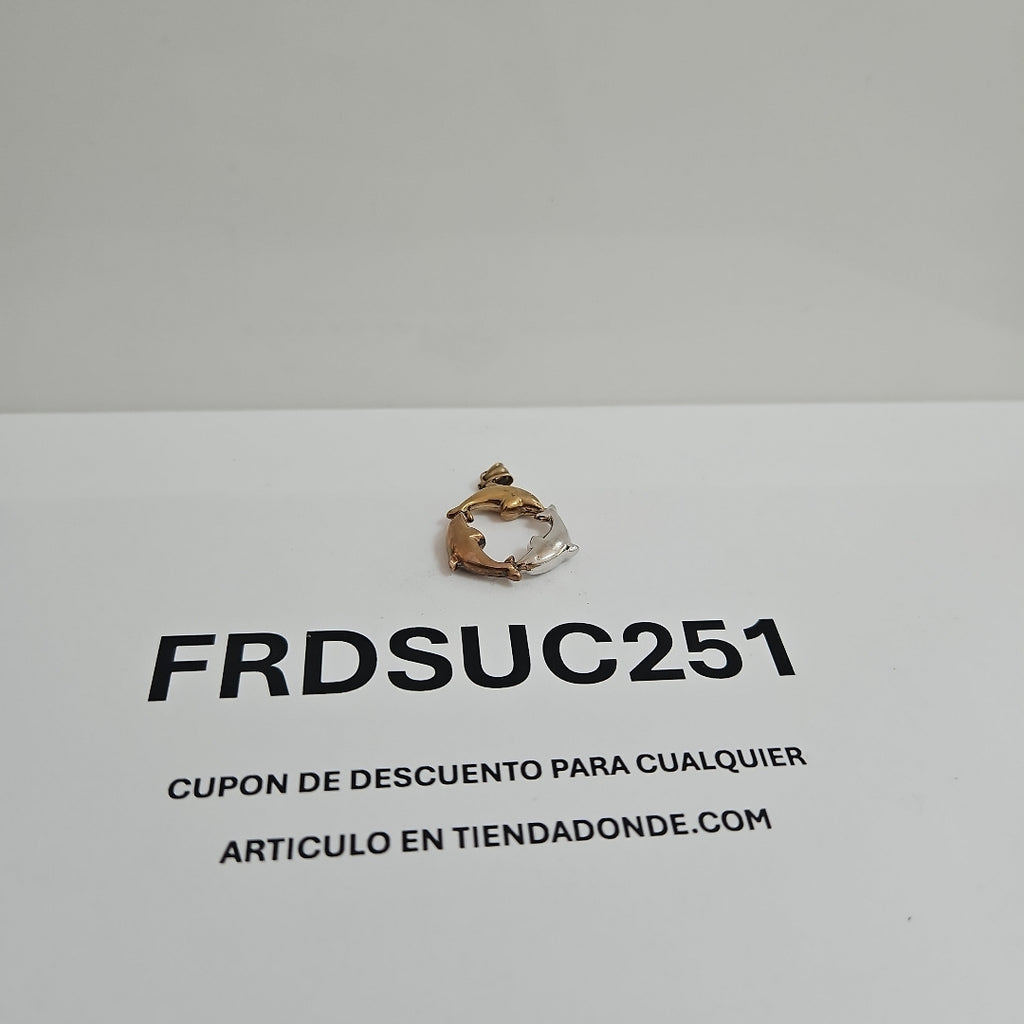 DIJE ORO COMBINADO 10 K 1,20 GRMS (SEMINUEVO)