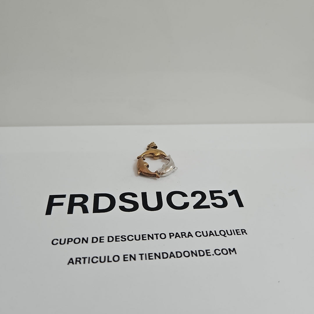 DIJE ORO COMBINADO 10 K 1,20 GRMS (SEMINUEVO)