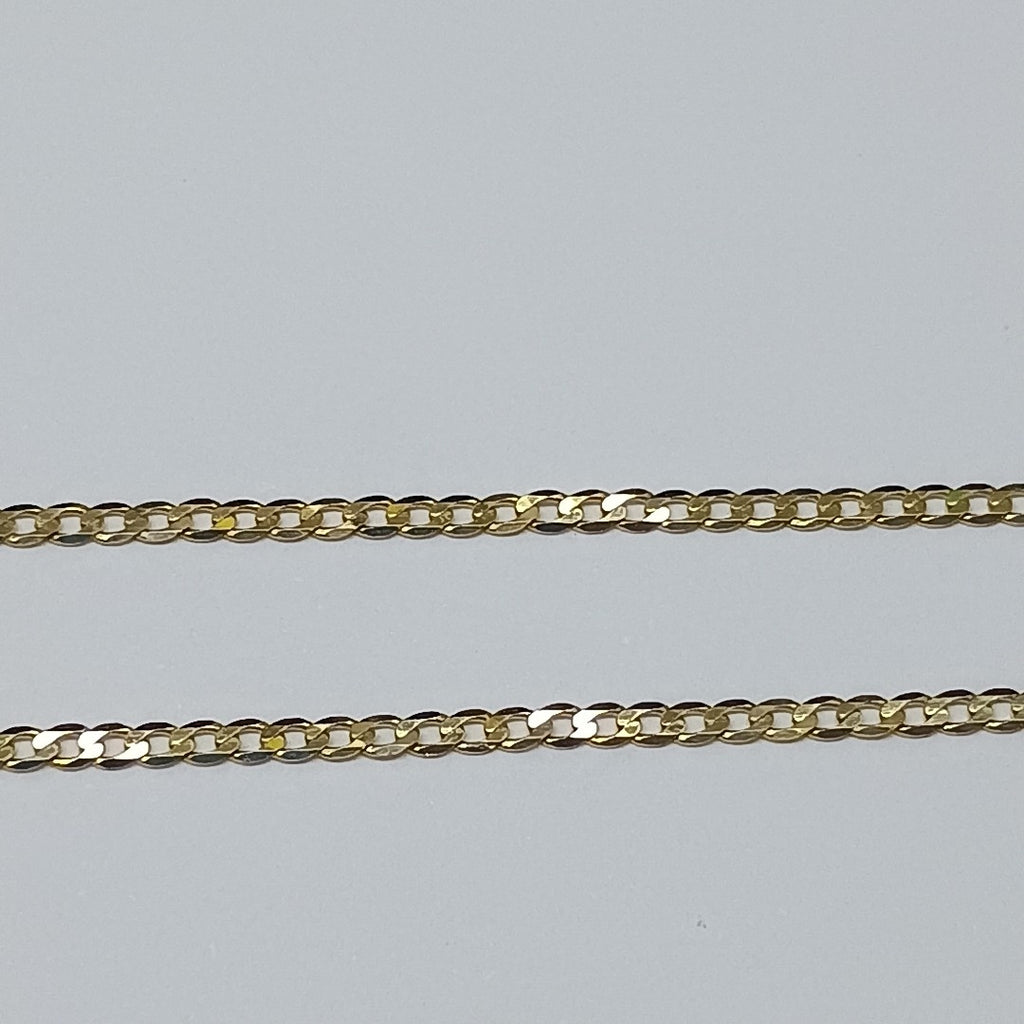 CADENAS BARBADA AMARILLA ORO 14K 1.9 (NUEVO)