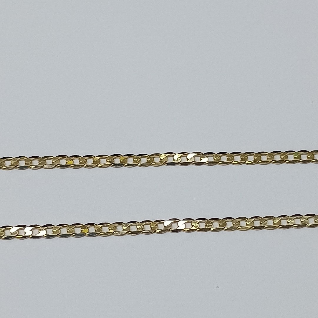 CADENAS BARBADA AMARILLA ORO 14K 1.9 (NUEVO)
