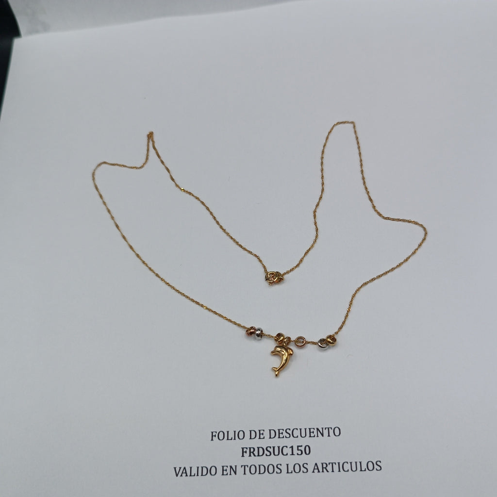 CADENA ORO 10 K 1.2 GRMS (SEMINUEVO)