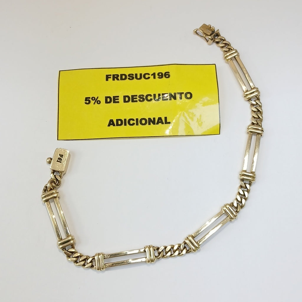 PULSERA ORO 14 K 15.3 GRMS (SEMINUEVO)