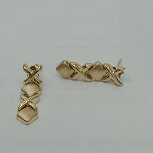 BROQUELES PAR ORO 10 K 2,30 GRMS (SEMINUEVO)