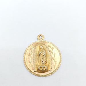 MEDALLA RELIGIOSA ORO 10 K 4.5 GRMS (SEMINUEVO)