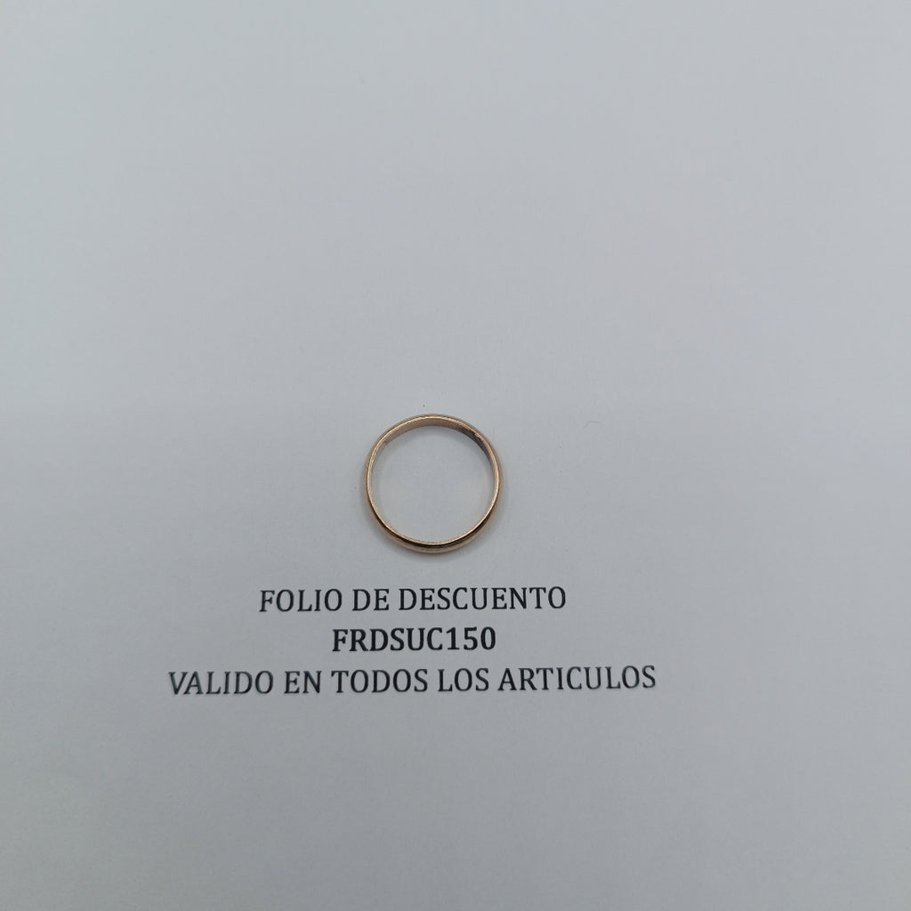 ANILLO ORO 8 K 1,60 GRMS (SEMINUEVO)