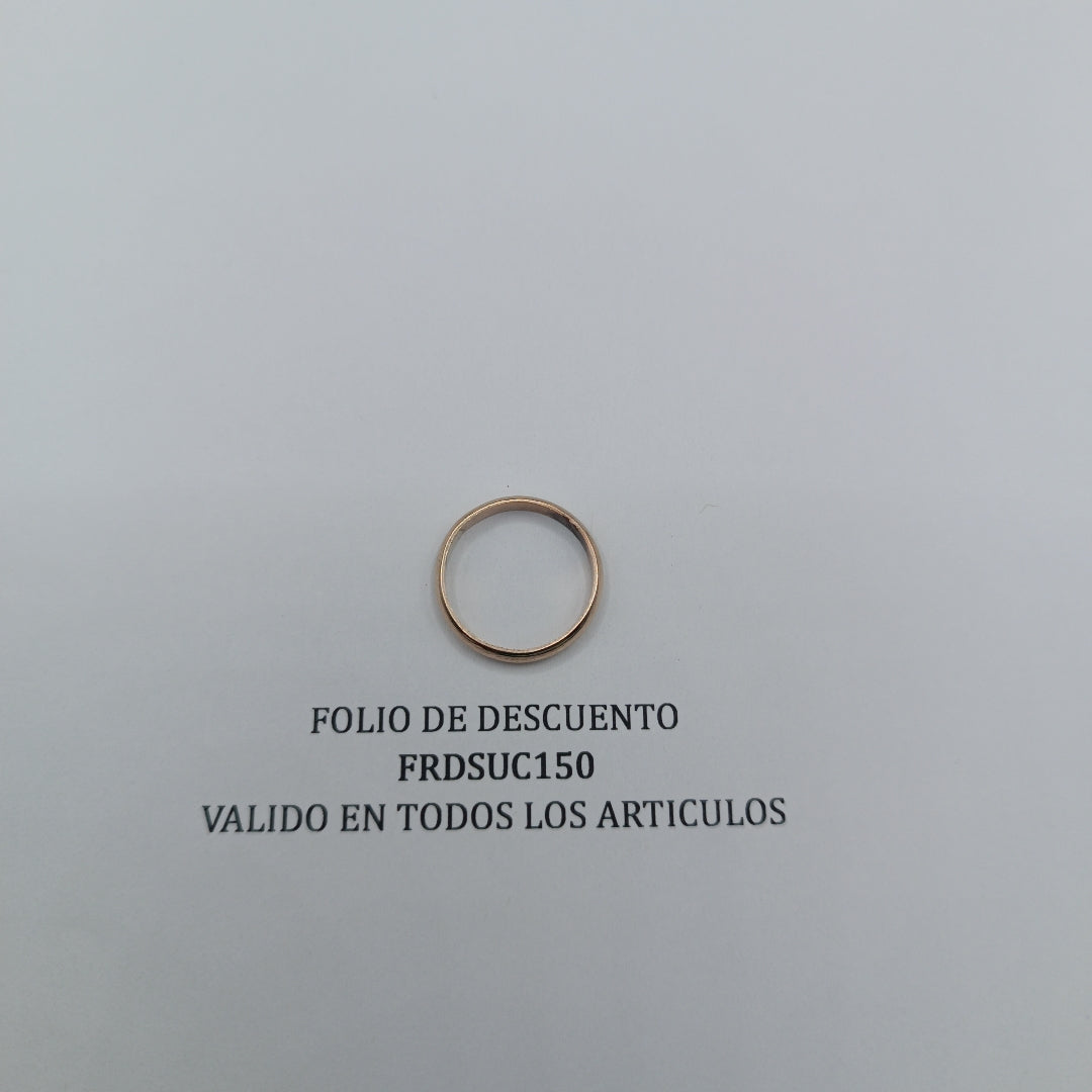 ANILLO ORO 8 K 1,60 GRMS (SEMINUEVO)