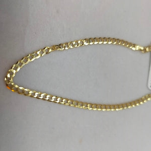 PULSERAS DAMA BARBADA AMARILLA ORO 14K 2.5 (NUEVO)