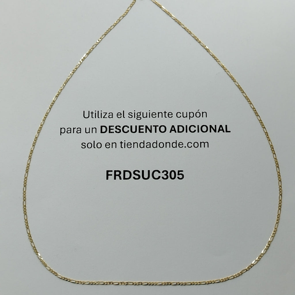 CADENAS CARTIER 3 1 AMARILLA ORO 14K 2.1 (NUEVO)