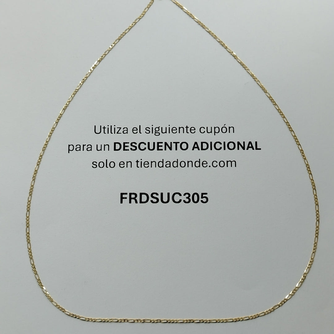 CADENAS CARTIER 3 1 AMARILLA ORO 14K 2.1 (NUEVO)