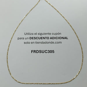 CADENAS CARTIER 3 1 AMARILLA ORO 14K 2.1 (NUEVO)