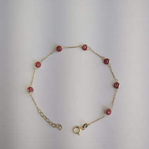 PULSERAS DAMA ORO 14K 1.3 (NUEVO)