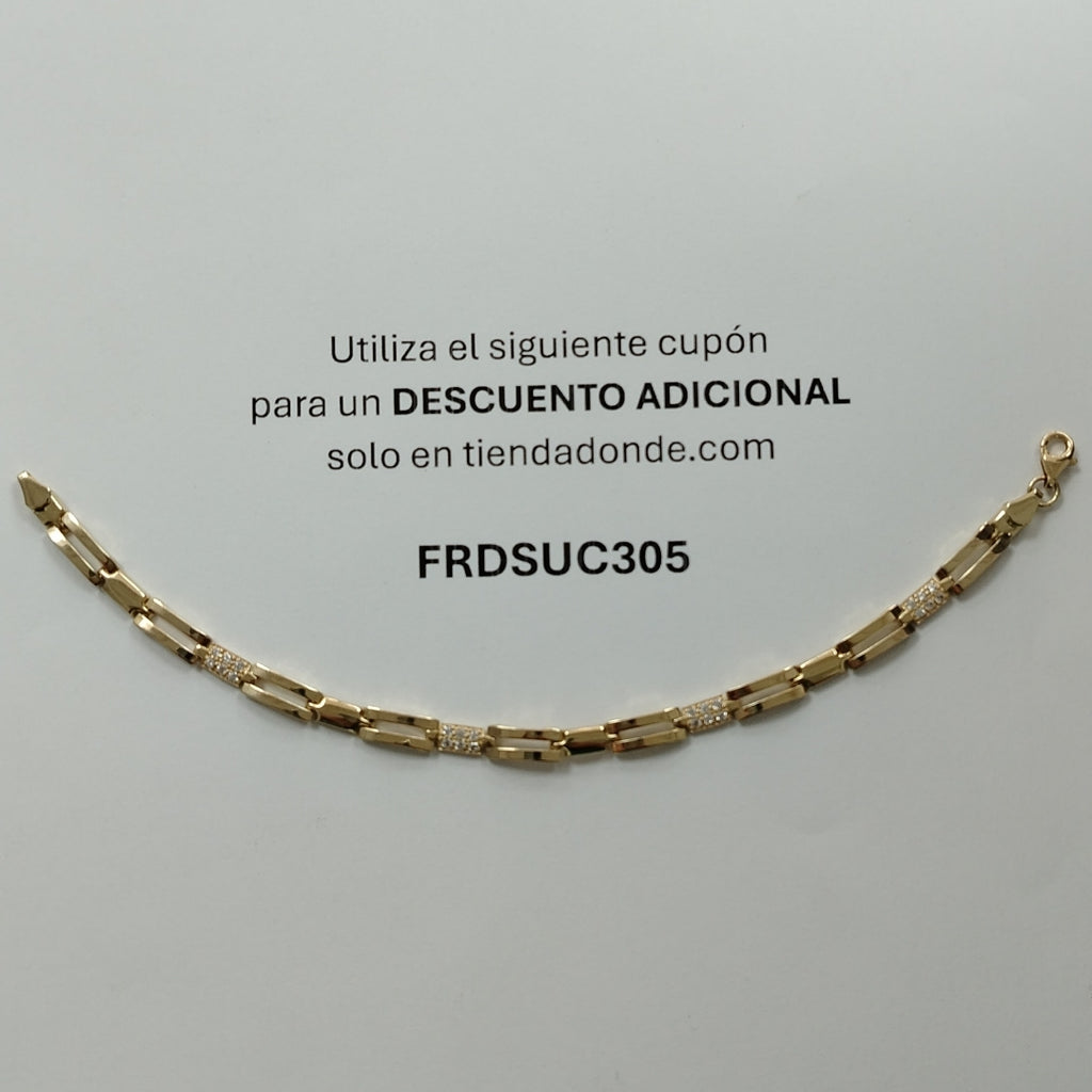 PULSERAS DAMA ORO 14K 7 (NUEVO)