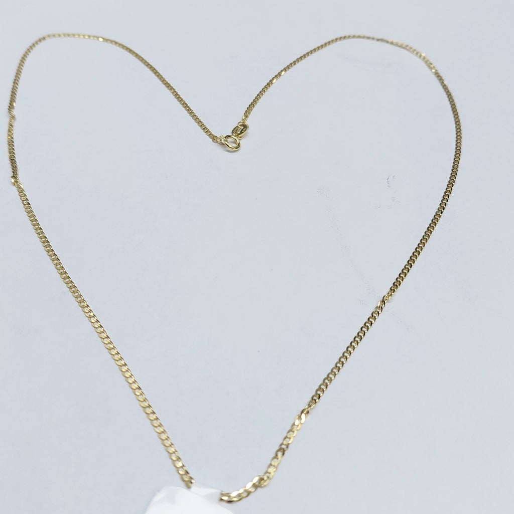 CADENAS BARBADA AMARILLA ORO 14K 1.9 (NUEVO)