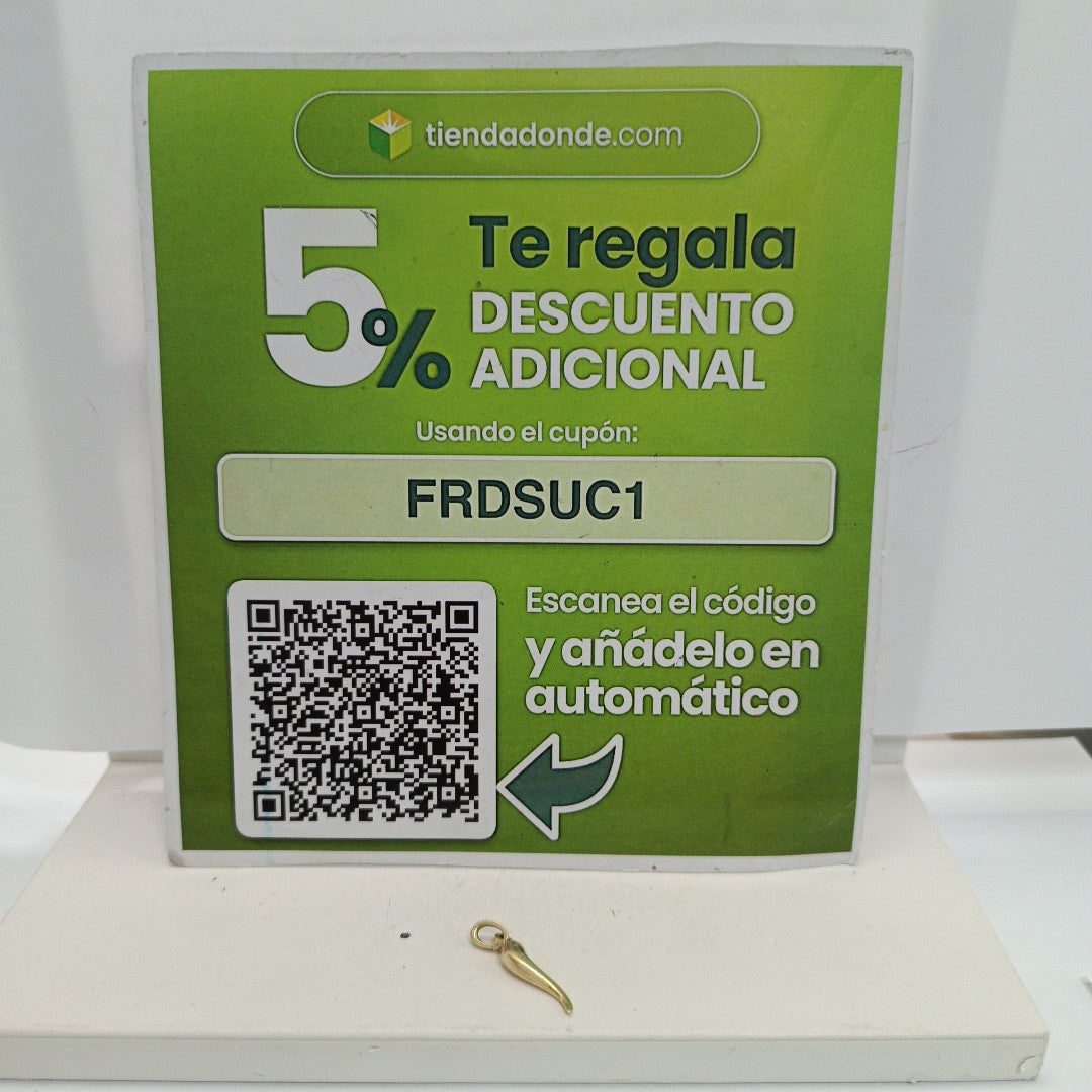 DIJE ORO 14 K 1,00 GRMS (SEMINUEVO)