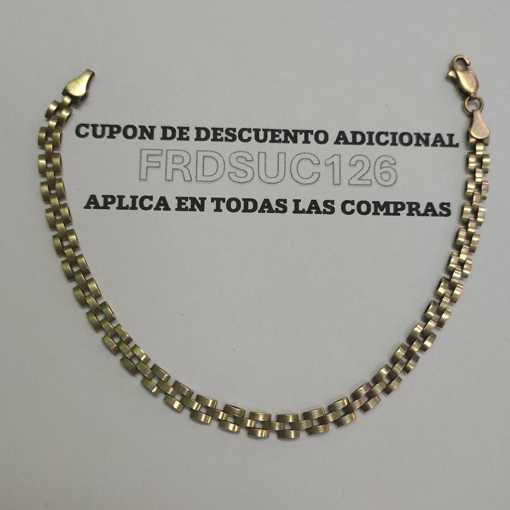 PULSERA ORO 10 K 6,30 GRMS (SEMINUEVO)
