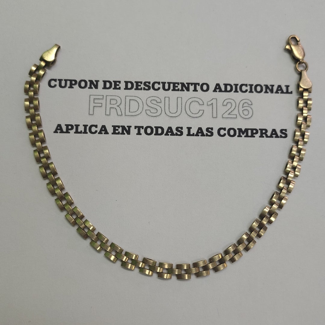 PULSERA ORO 10 K 6,30 GRMS (SEMINUEVO)