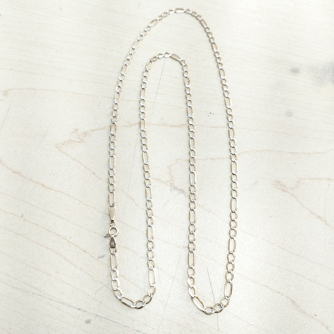 CADENA ORO, RODIADO 14 K 7.1 GRMS (SEMINUEVO)