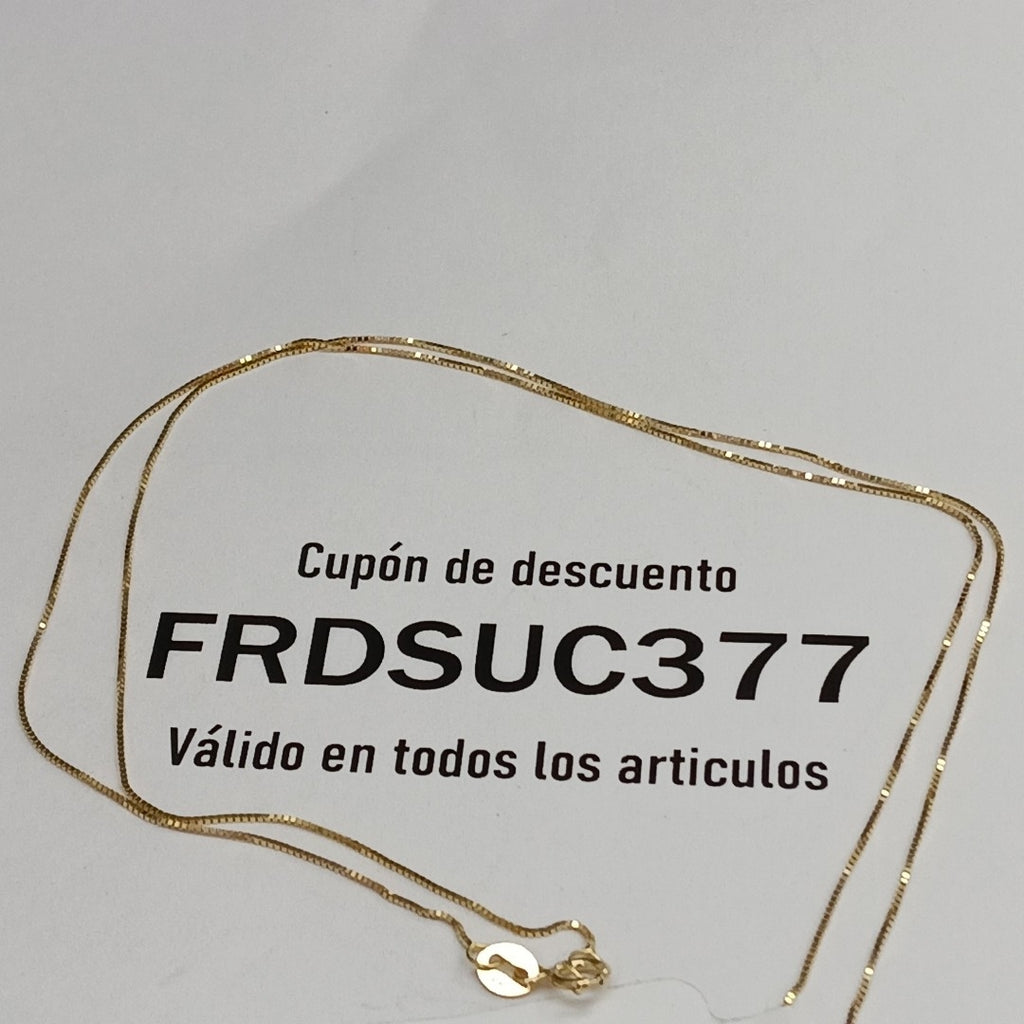 CADENAS ESPECIAL ORO 14K 1.1 (NUEVO)