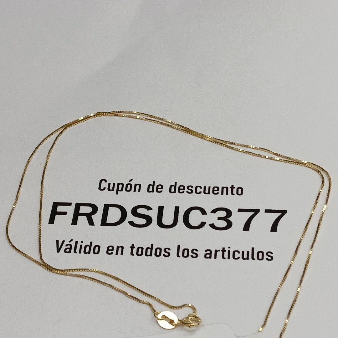 CADENAS ESPECIAL ORO 14K 1.1 (NUEVO)