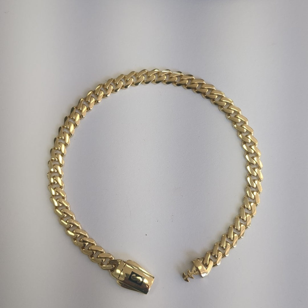PULSERA MONACO ORO 14K 5.2 (NUEVO)