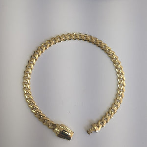 PULSERA MONACO ORO 14K 5.2 (NUEVO)