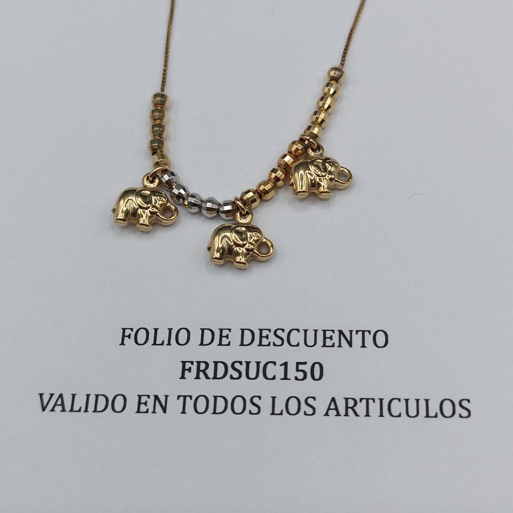 GARGANTILLA ORO 14 K 4.5 GRMS (SEMINUEVO)