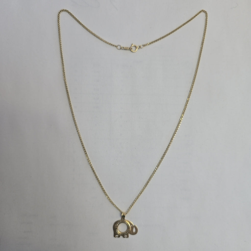 CADENA, DIJE ORO 10 K 2.2 GRMS (SEMINUEVO)