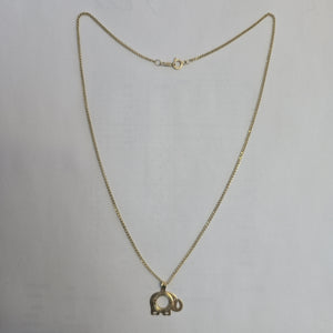 CADENA, DIJE ORO 10 K 2.2 GRMS (SEMINUEVO)