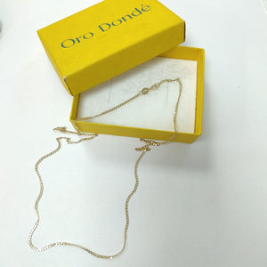 CADENAS BARBADA AMARILLA ORO 14K 2.1 (NUEVO)