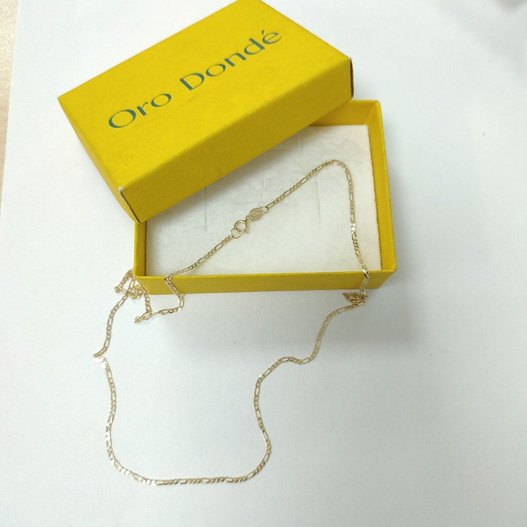 CADENAS CARTIER 3 1 AMARILLA ORO 14K 1.9 (NUEVO)