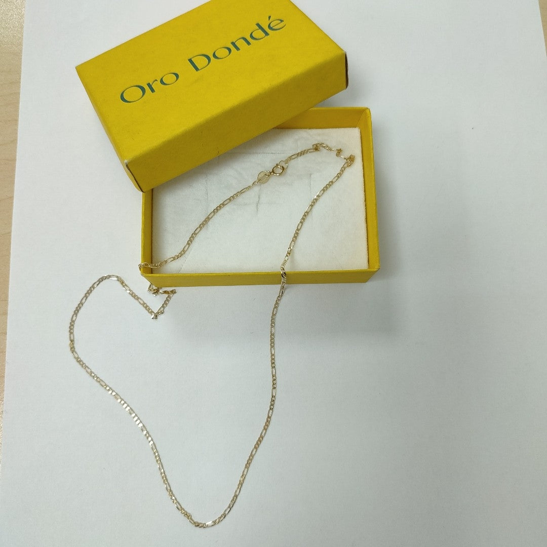 CADENAS CARTIER 3 1 AMARILLA ORO 14K 2 (NUEVO)