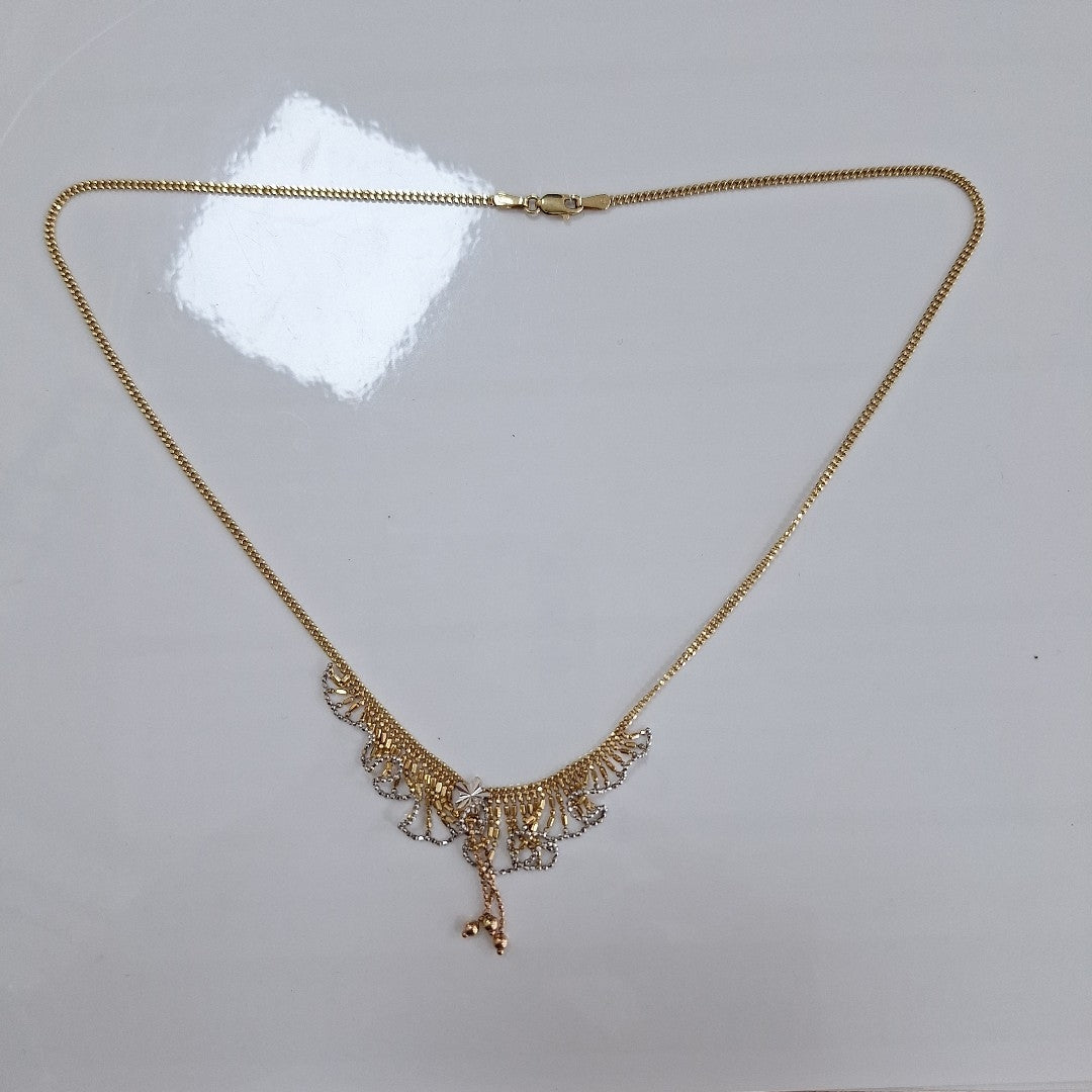 GARGANTILLA ORO 14 K 6.3 GRMS (SEMINUEVO)