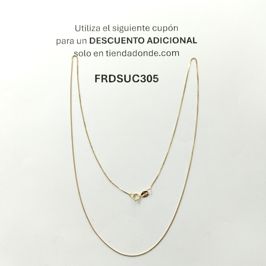 CADENAS ESPECIAL ORO 14K 1.1 (NUEVO)