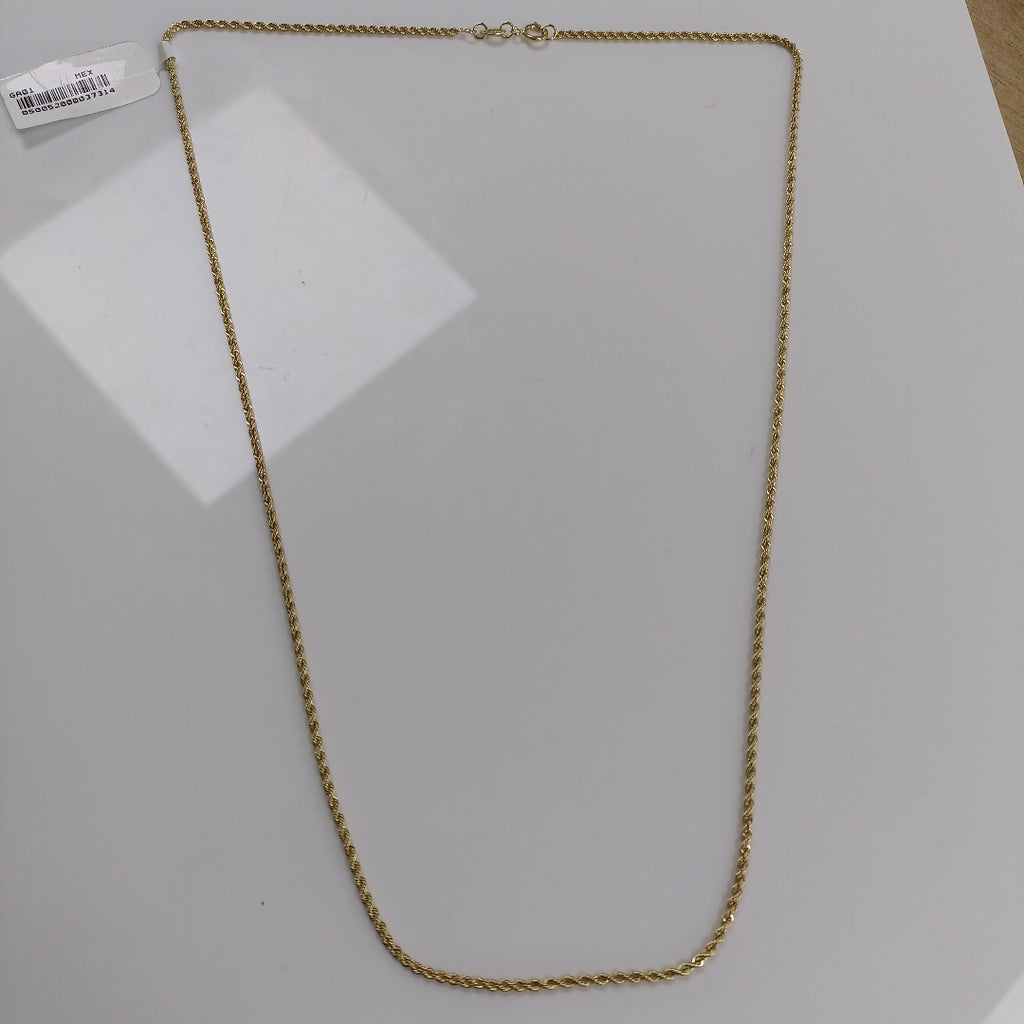 CADENA TORZAL 10K 55 CM 4.7 GR (NUEVO)