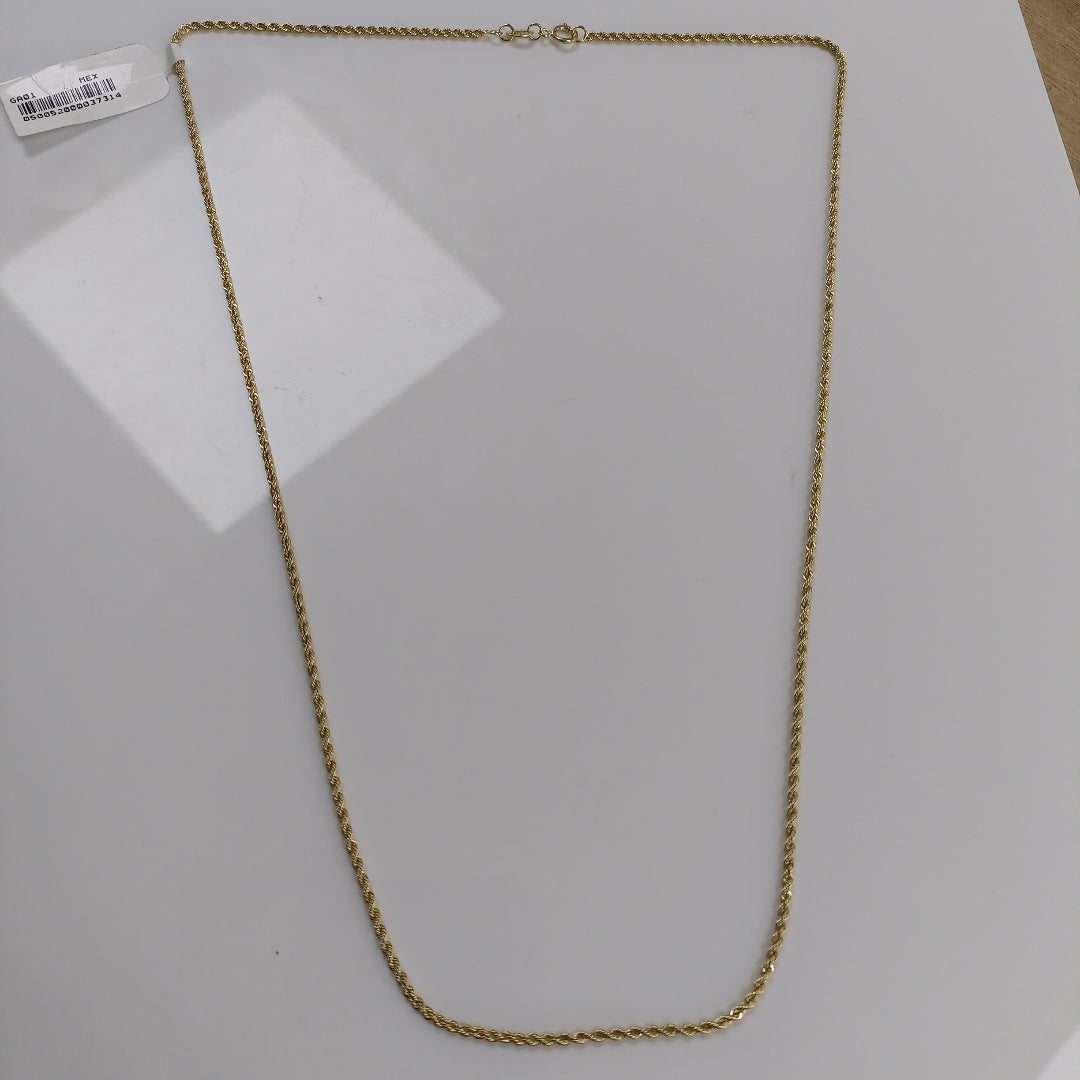 CADENA TORZAL 10K 55 CM 4.7 GR (NUEVO)