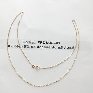 CADENAS ESPECIAL ORO 14K 1.5 (NUEVO)