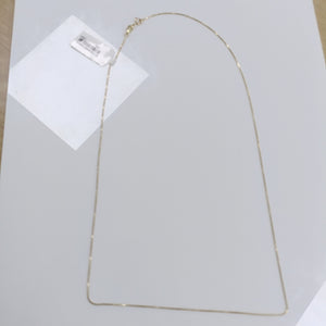 CADENA VENECIANO 14K 55 CM 1.8 GR (NUEVO)