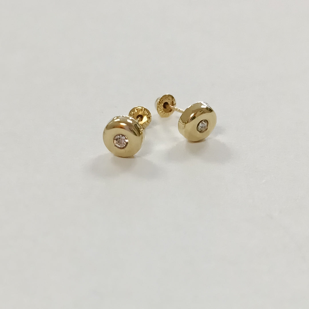BROQUELES BROQUEL C CIRCONIA 14K 0.27 GR (NUEVO)