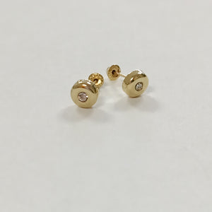 BROQUELES BROQUEL C CIRCONIA 14K 0.27 GR (NUEVO)