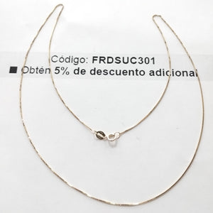 CADENAS ESPECIAL ORO 14K 1.1 (NUEVO)