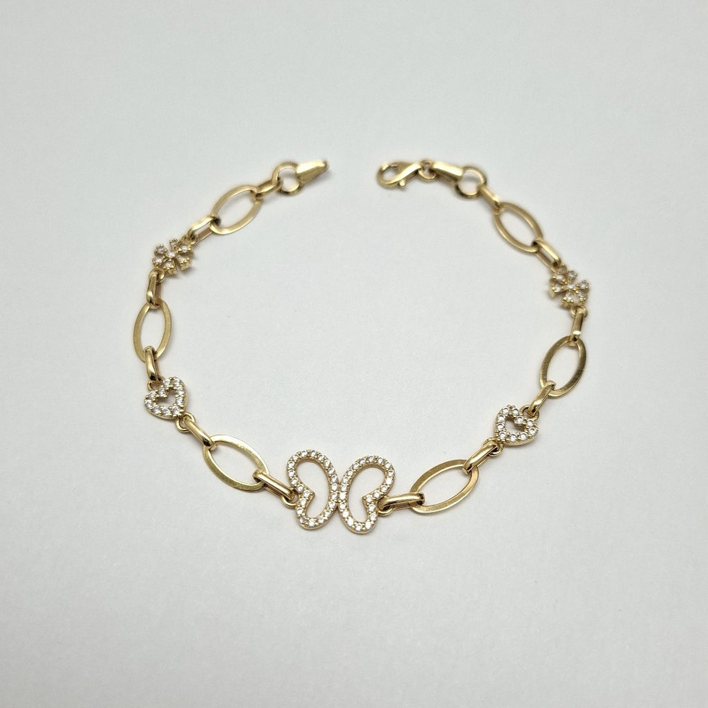 PULSERA ORO 14 K 4.5 GRMS (SEMINUEVO)