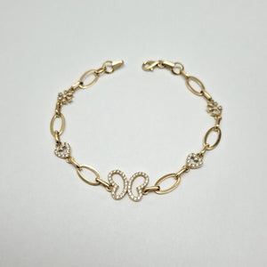 PULSERA ORO 14 K 4.5 GRMS (SEMINUEVO)