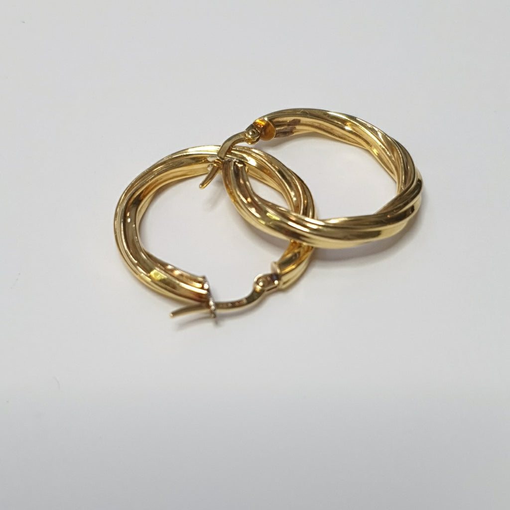 ARRACADAS PAR ORO 18 K 4,00 GRMS (SEMINUEVO)