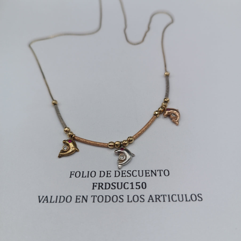 GARGANTILLA ORO 14 K 5.4 GRMS (SEMINUEVO)