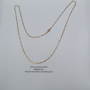 CADENA ORO 14 K 3.9 GRMS (SEMINUEVO)