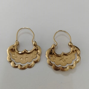 ARETES PAR ORO 14 K 6.4 GRMS (SEMINUEVO)