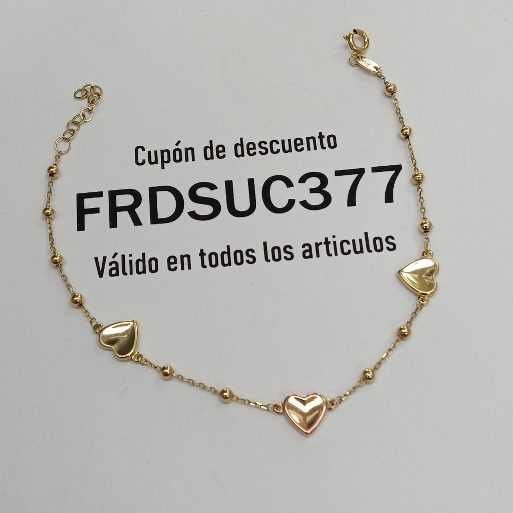 PULSERAS DAMA ORO 14K 2 (NUEVO)
