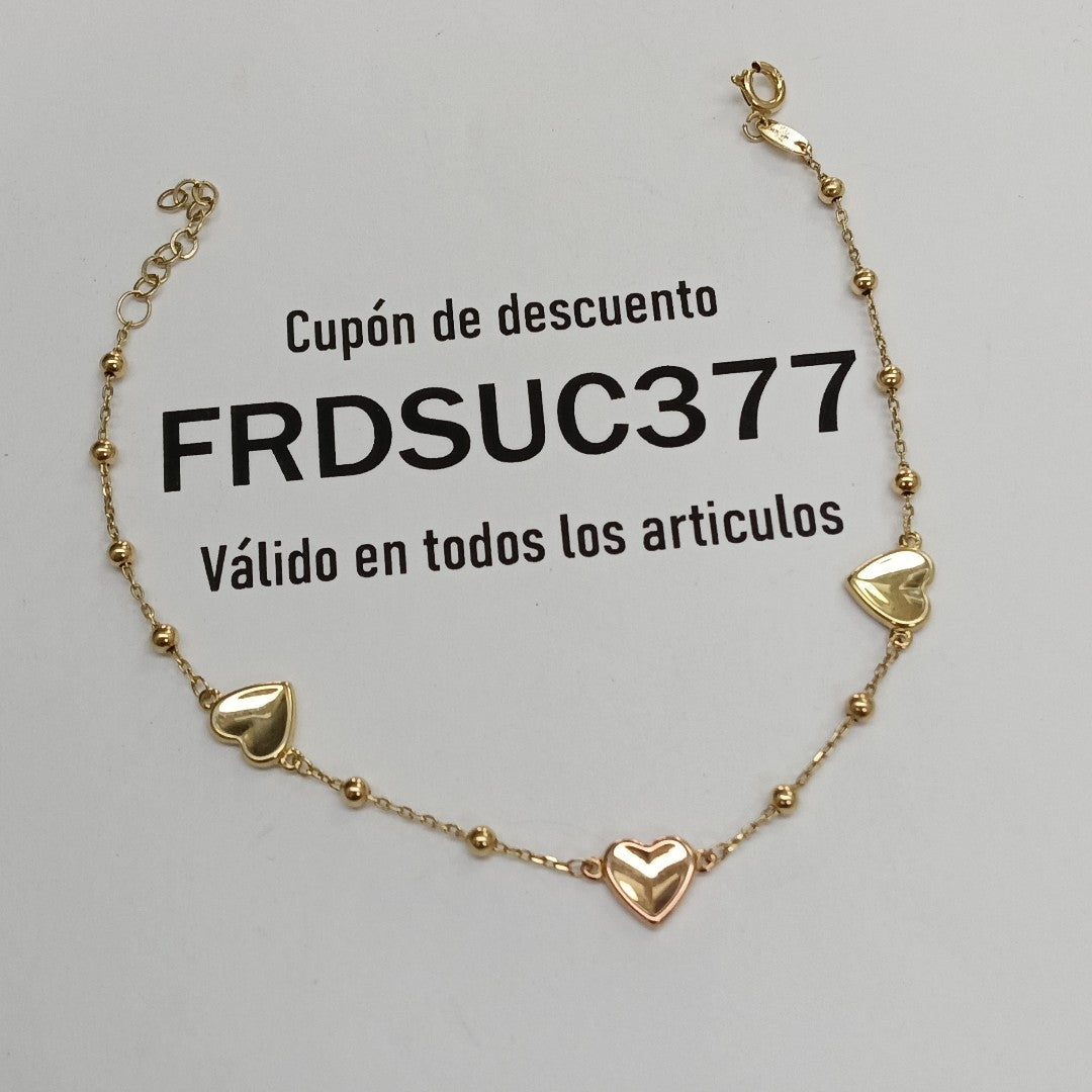 PULSERAS DAMA ORO 14K 2 (NUEVO)