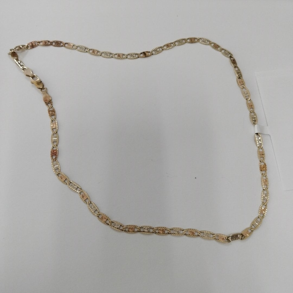 CADENA ORO COMBINADO 14 K 10,10 GRMS (SEMINUEVO)